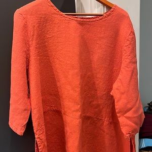 Bryn Walker linen tunic top Size 2X